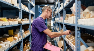 Central Marketing parts warehouse