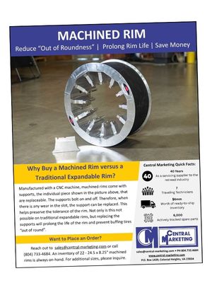 Central Marketing Machined Rims